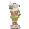 Clayre & Eef 6PR5853 Decorazione Babbo Natale con LED 15x13x32 cm