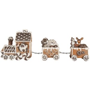 Clayre & Eef 6PR5856 Decorazione Treno 33x10x15 cm...