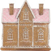 Clayre & Eef 6PR5857 Decorazione Casa con LED 21x8x20 cm Marrone Rosa