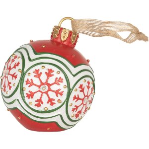 Clayre & Eef 6PR5859 Decorazione Ornamento Sfera di...