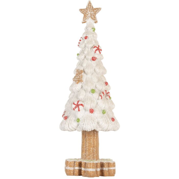 Clayre & Eef 6PR5860 Decorazione Albero di Natale Ø 12x33 cm