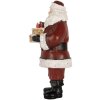 Clayre & Eef 6PR5862 Decorazione Babbo Natale con Torta 10x10x21 cm