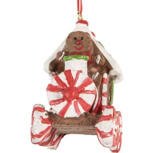 Clayre & Eef 6PR5864 Decorazione Ornamento Locomotiva...
