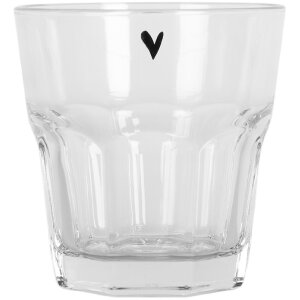 Bicchiere Clayre & Eef BHSGL0011 Ø 8x8 cm 150 ml Trasparente