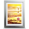Cornice per foto FrameFactory California argento 21x29 cm