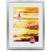 Cornice per foto FrameFactory California argento 30x40 cm acrilico