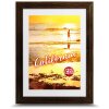 Cornice per foto FrameFactory California marrone 13x18 cm