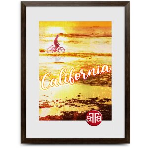 Cornice per foto FramesFactory California marrone 30x40...