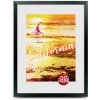 Cornice per foto FramesFactory California nera 29,7x42 cm vetro acrilico
