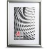Cornice per foto in legno FramesFactory Finger 15x21 cm argento con vetro acrilico