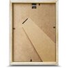 FramesFactory Cornice Legno Finger 21x29 7cm Bianca Vetro Acrilico DIN A4