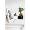Cornice per foto FramesFactory Finger 21x29 cm bianca vetro acrilico supporto DIN A4