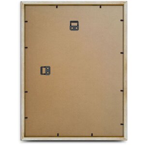 Cornice per foto in legno FramesFactory Finger 29,7x42 cm nera con vetro acrilico