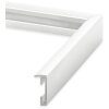 Cornice per foto FramesFactory Alluminio 70x100 cm bianca Vetro sintetico