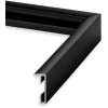 Cornice per foto FramesFactory Alluminio 70x100 cm Nera Vetro infrangibile