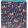 Cartella Tropical Birds Goldbuch 28x32 cm con goffratura dorata