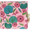 Goldbuch Diario Tropical Leaves rosa 16x16 cm