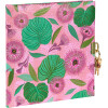 Goldbuch Diario Tropical Leaves rosa 16x16 cm