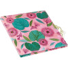 Goldbuch Diario Tropical Leaves rosa 16x16 cm