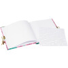 Goldbuch Diario Tropical Leaves rosa 16x16 cm