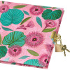 Goldbuch Diario Tropical Leaves rosa 16x16 cm