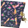 Goldbuch Diario Uccelli Tropicali Blu 16x16 cm