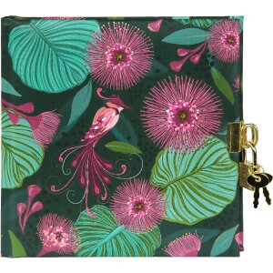 Diario Tropical Birds verde Goldbuch 16x16 cm 96 pagine...