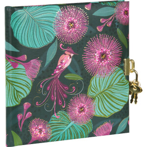 Diario Tropical Birds verde Goldbuch 16x16 cm 96 pagine...
