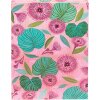 Goldbuch Quaderno Tropical Leaves rosa 15x22 cm