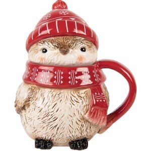 Tazza in ceramica Clayre & Eef 6CEMU0203 15x11x17 cm...