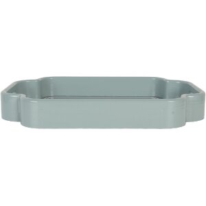 Set di 2 vassoi decorativi Clayre & Eef 6H2459 46x30x5 / 35x24x5 cm