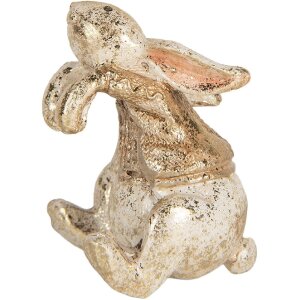 Clayre & Eef 6PR5485 Decorazione Coniglietto 6x5x7 cm Beige e Marrone