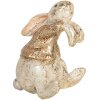 Clayre & Eef 6PR5485 Decorazione Coniglietto 6x5x7 cm Beige e Marrone