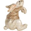 Clayre & Eef 6PR5485 Decorazione Coniglietto 6x5x7 cm Beige e Marrone