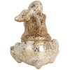 Clayre & Eef 6PR5485 Decorazione Coniglietto 6x5x7 cm Beige e Marrone