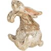 Clayre & Eef 6PR5485 Decorazione Coniglietto 6x5x7 cm Beige e Marrone
