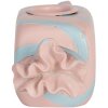 Clayre & Eef 6PR5778P Portacandele 14x5x5 cm Rosa-Blu