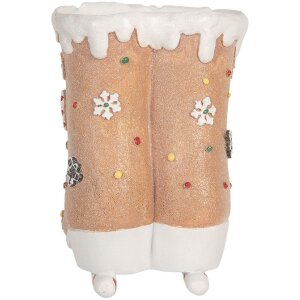 Clayre & Eef 6PR5780 Decorazione Pattini da Ghiaccio 19x14x20 cm