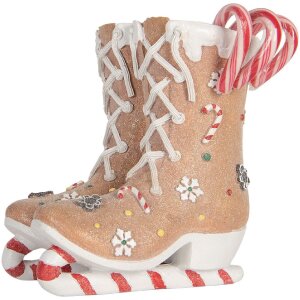 Clayre & Eef 6PR5780 Decorazione Pattini da Ghiaccio 19x14x20 cm