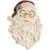 Decorazione da parete Babbo Natale Clayre & Eef 23x5x31 cm