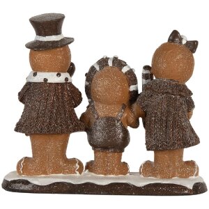 Clayre & Eef 6PR5855 Decorazione Omino di Pan di Zenzero 20x7x17 cm