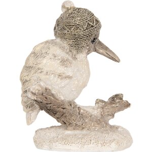 Decorazione Uccello Clayre & Eef 7x6x8 cm Polyresin
