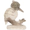 Decorazione Uccello Clayre & Eef 7x6x8 cm Polyresin