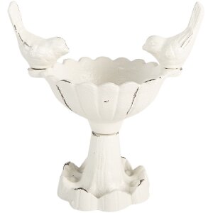 Clayre & Eef 6Y5741 Ciotola per uccelli 14x10x15 cm...