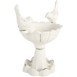 Clayre & Eef 6Y5741 Ciotola per uccelli 14x10x15 cm...