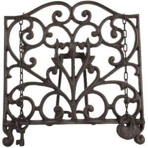 Clayre & Eef 6Y5751 Porta Libri 27x5x27 cm in Ferro