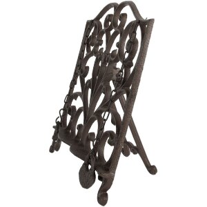 Clayre & Eef 6Y5751 Porta Libri 27x5x27 cm in Ferro