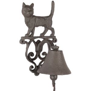 Campanello in ghisa Clayre & Eef 6Y5757 13x14x22 cm...