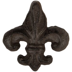 Clayre & Eef 6Y5763 Manopola per porta 7x4x7 cm Marrone