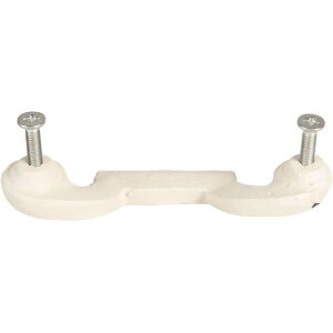 Clayre & Eef 6Y5766 Maniglia 12x4x3 cm Bianca